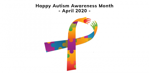 April 2020 Autism Awareness Month Ribbon