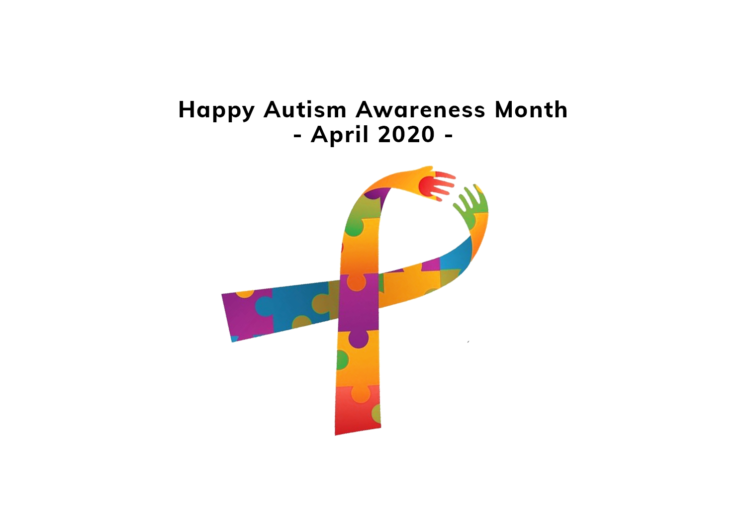 April 2020 Autism Awareness Month Ribbon