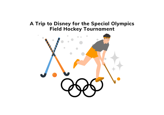 Scott's trip to Disney for the Special Olympics field hockey tournament with the Long Island Field Hockey Team