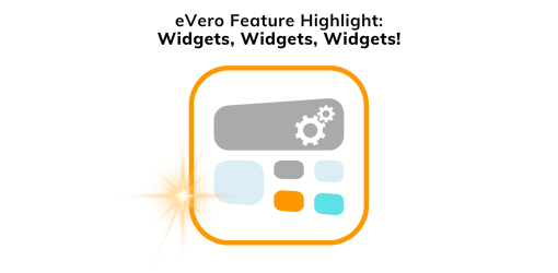 Widgets, widgets, widgets! eVero feature highlight